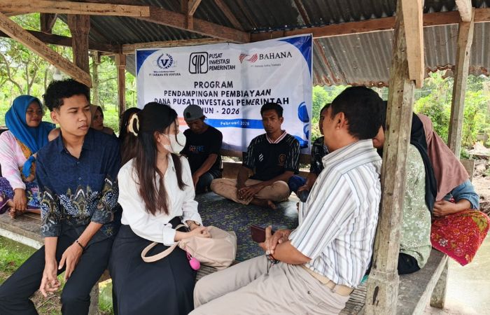 pendampingan dan diskusi ke salah satu nasabah